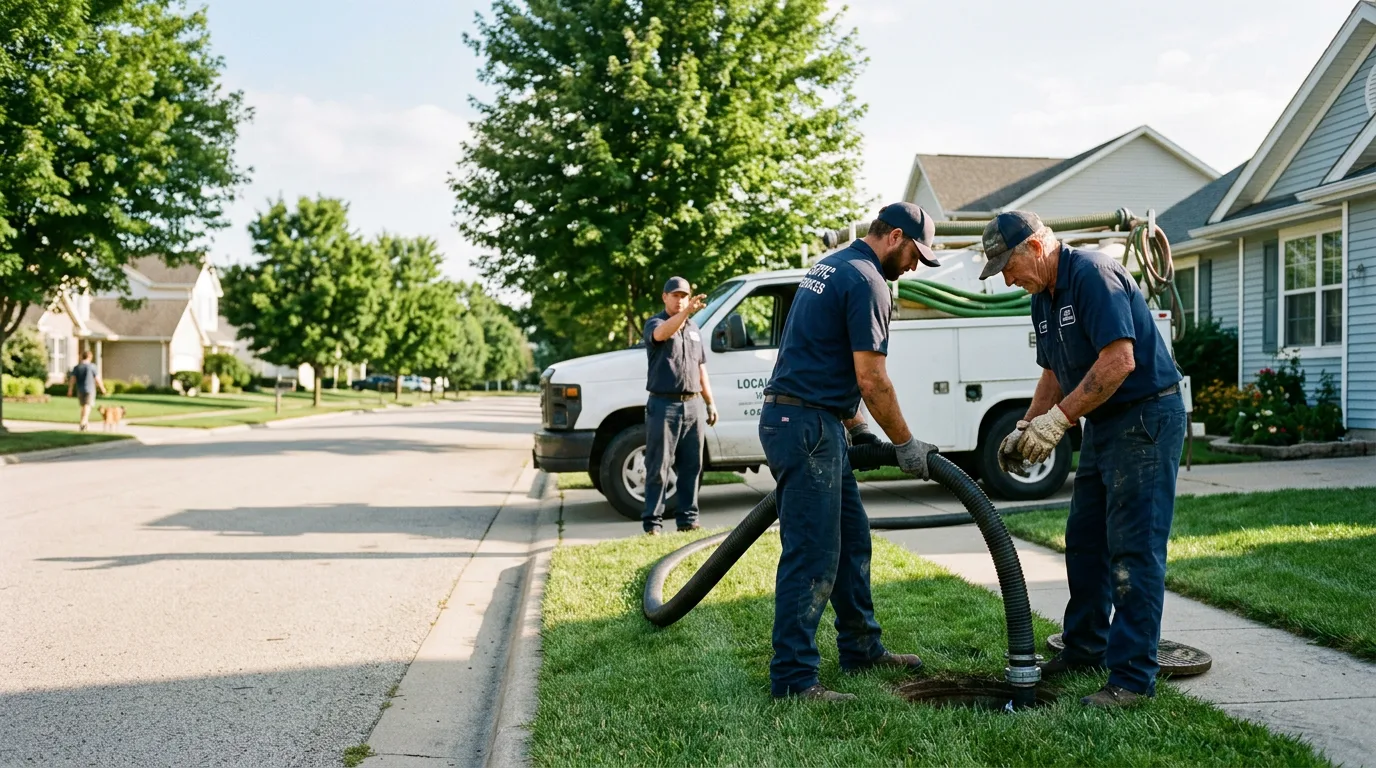 Septic Tank Inspections in Pointe Aux Pins, MI